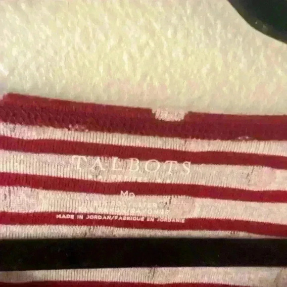 Talbots Dotted Retro Knit top! - Picture 3 of 4